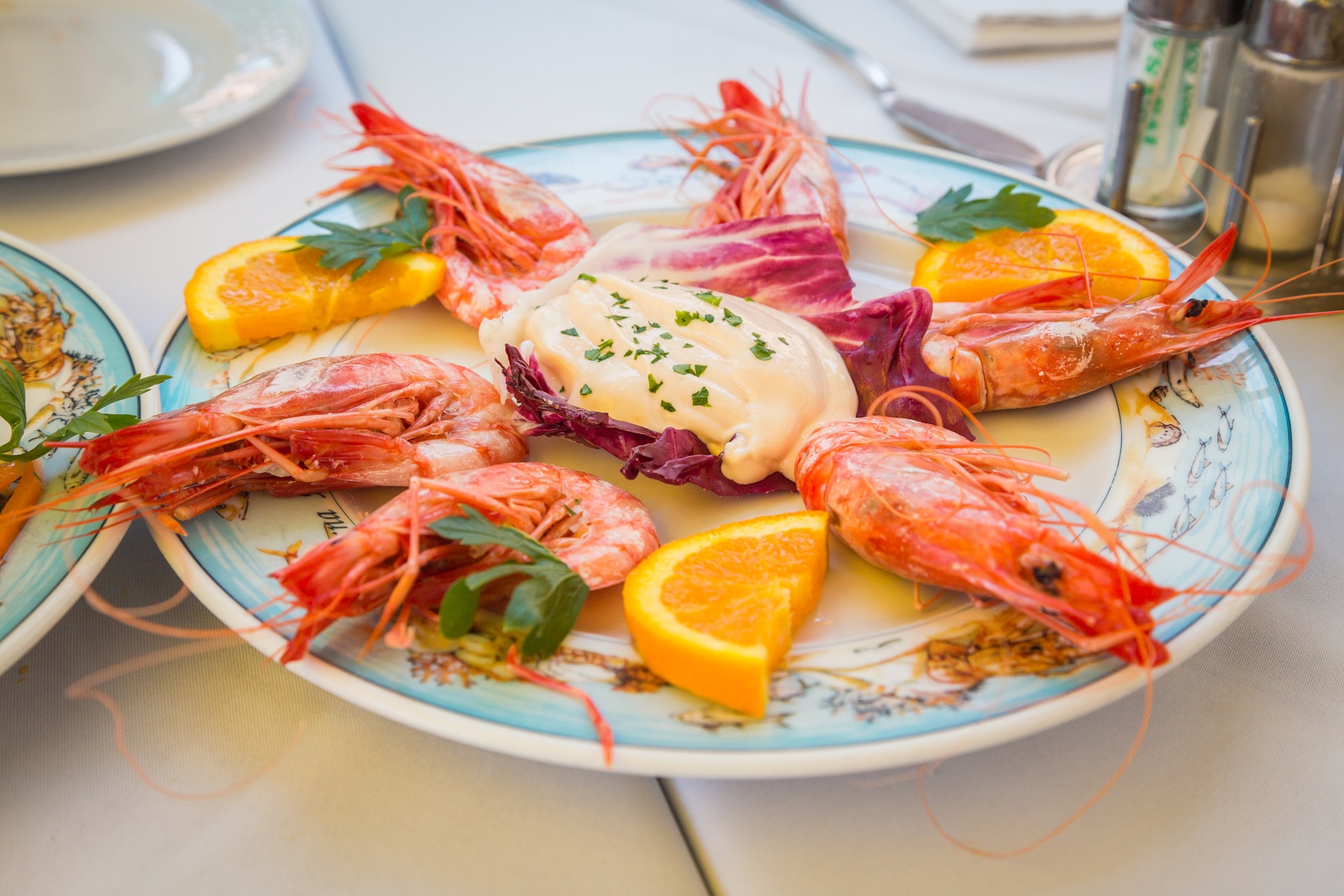 pescado y mariscos frescos