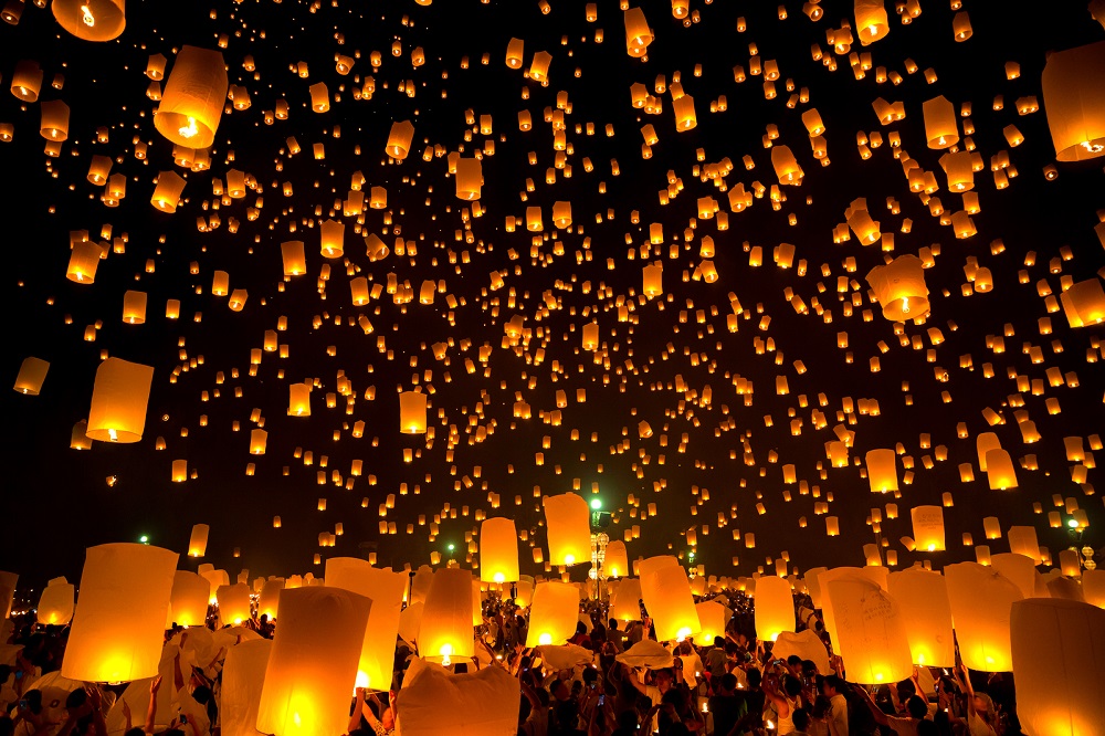 Festival de Linternas en Tailandia