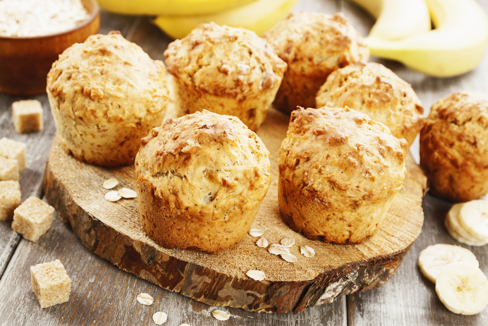 [Receta] Muffins de plátano veganos