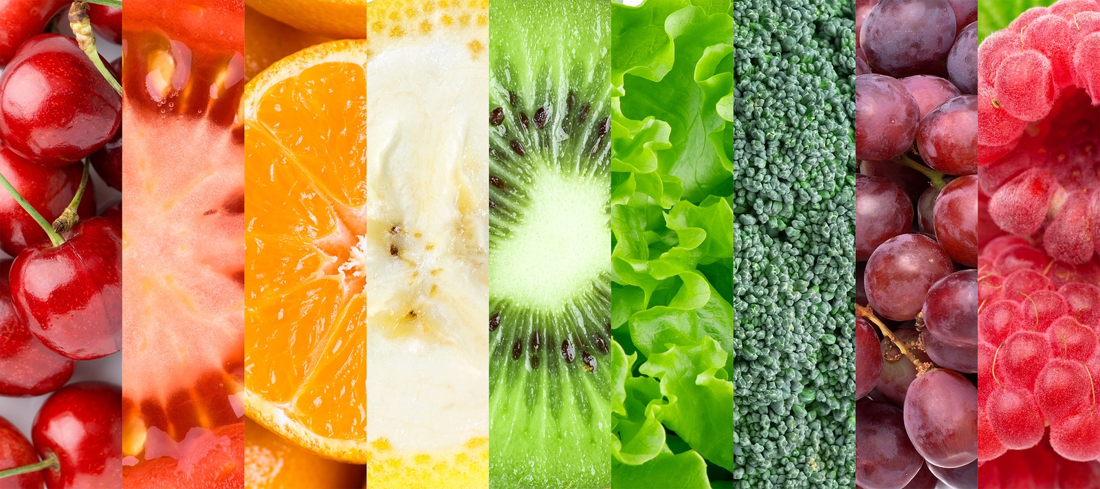 Los alimentos según su color