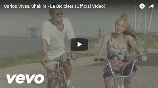 Shakira y Carlos Vives presentan: "La Bicicleta"