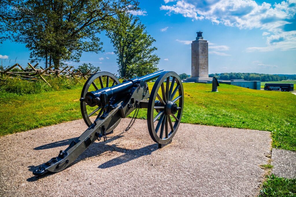 gettysburg pennsylvania, pensilvania, batalla de gettysburg, atracciones en gettysburg pennsylvania, parque nacional de gettysburg, atracciones historicas de estados unidos, lugares turísticos de estados unidos